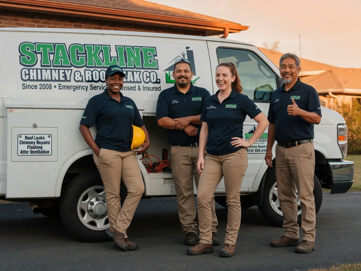 Chimney flashing repair company in Marcell, MN